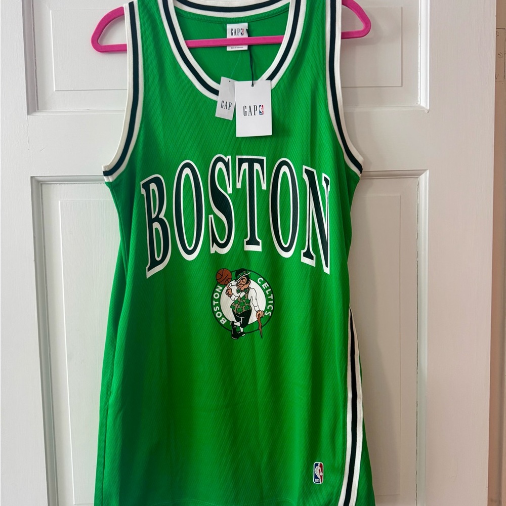 GAP Boston Celtics jersey dress